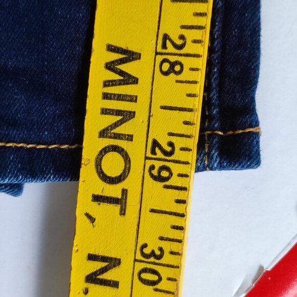 Signature by Levi Strauss Jeans modern skinny women's size W34/L32 dark blue - Picture 13 of 15